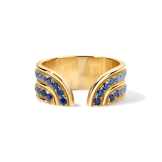 Stella Ring- Sapphire Gradient