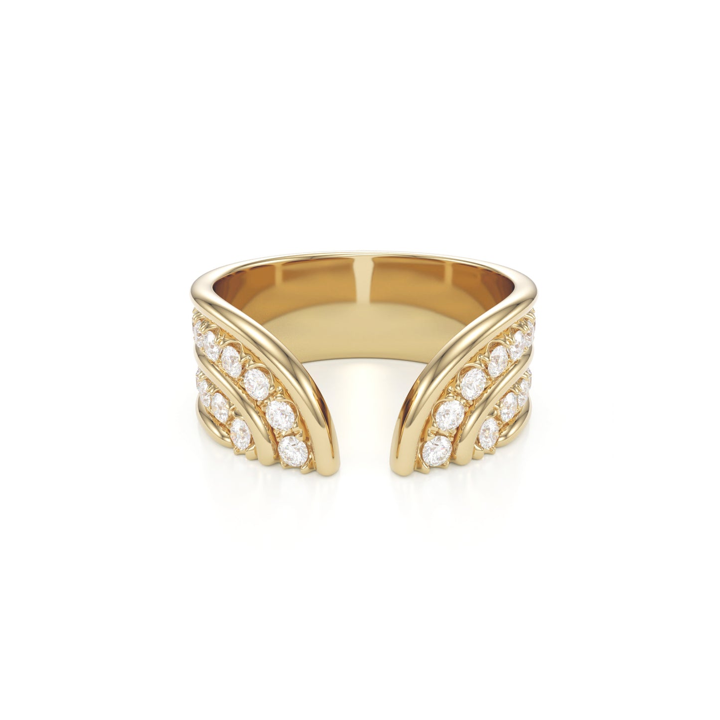 Pave Stella Ring