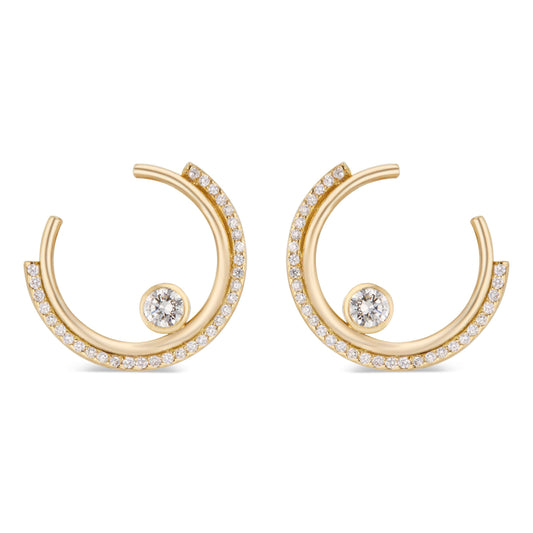 Diamond Arc Hoops