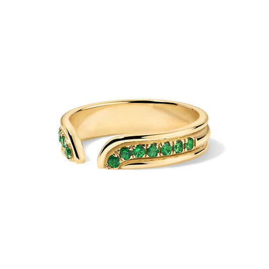 Klein Ring -Tsavorite Gradient