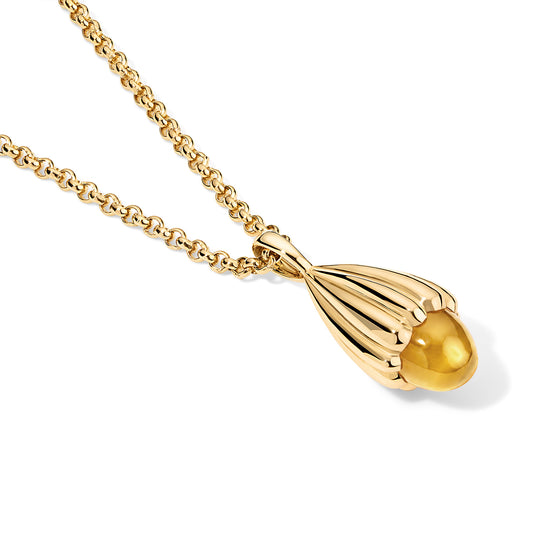 Orla Pendant - Citrine