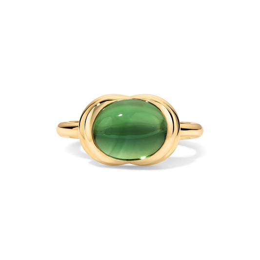 Alba Ring- Green Tourmaline