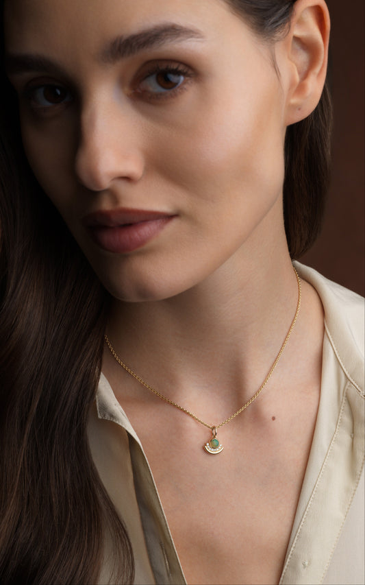 Opal Arc Charm - Ready to Ship