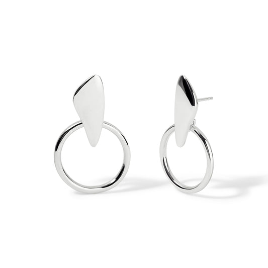 Petal Door Knocker Earrings