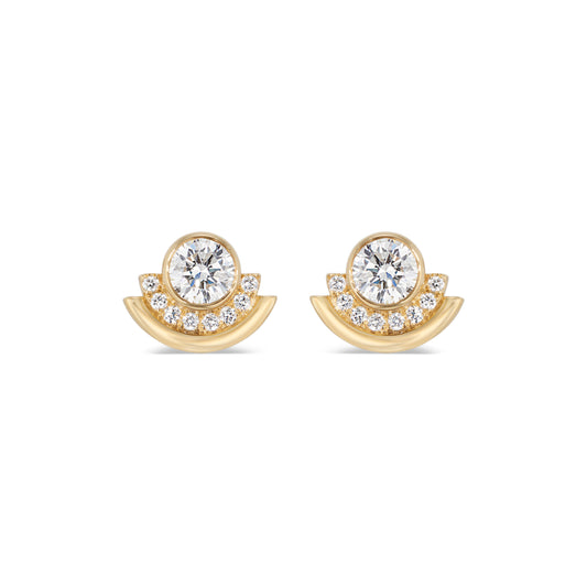 Arc Studs - Diamond