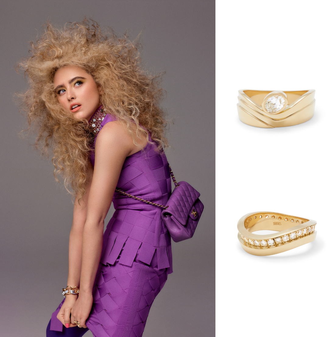 Kathryn Newton wears Casey Perez Jewelry for NDC Cover Story