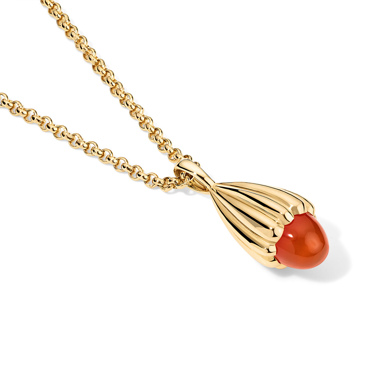 Orla Pendant - Carnelian