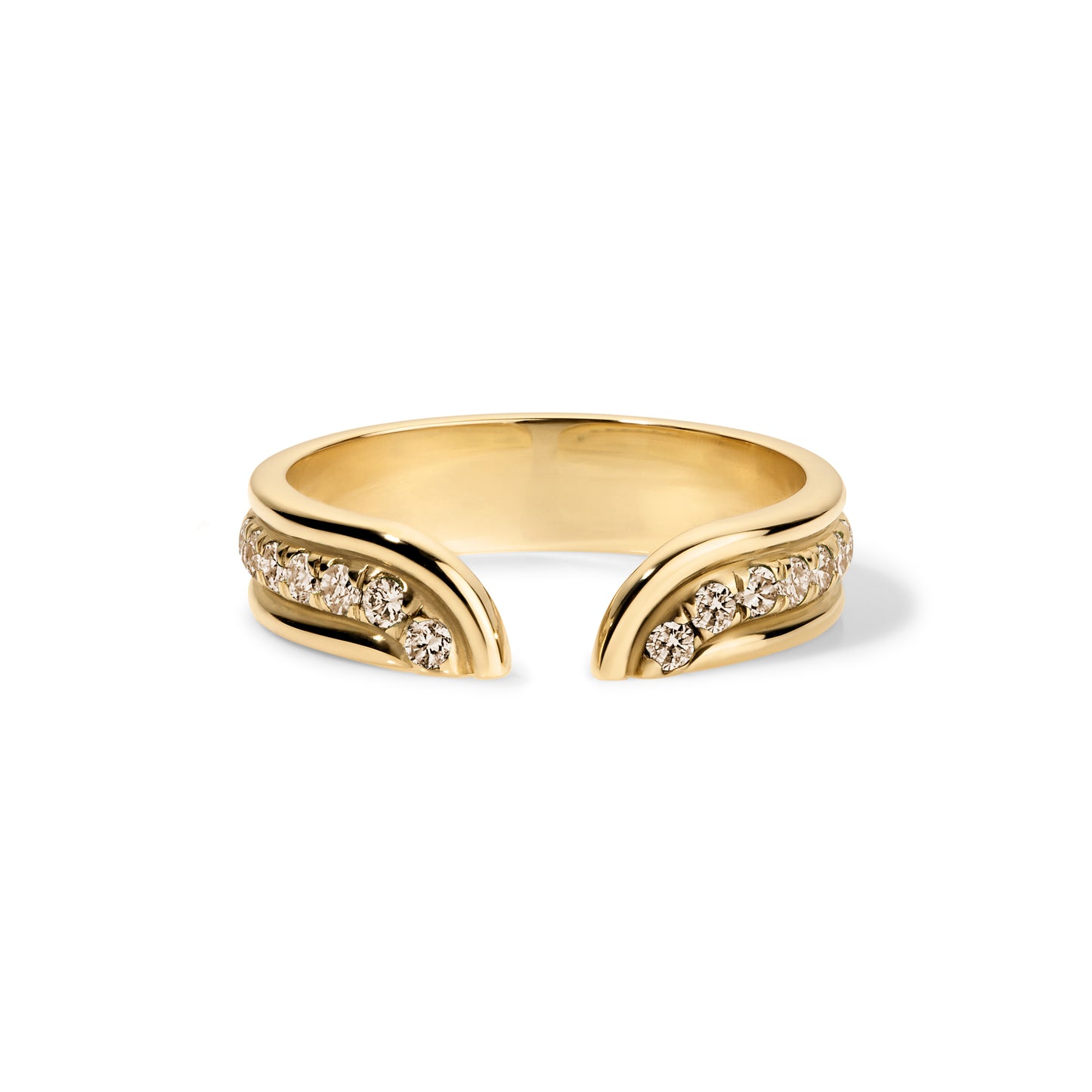 Klein Ring - Champagne Diamond