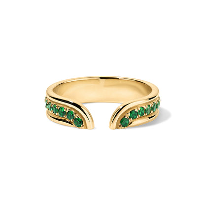 Klein Ring -Tsavorite Gradient