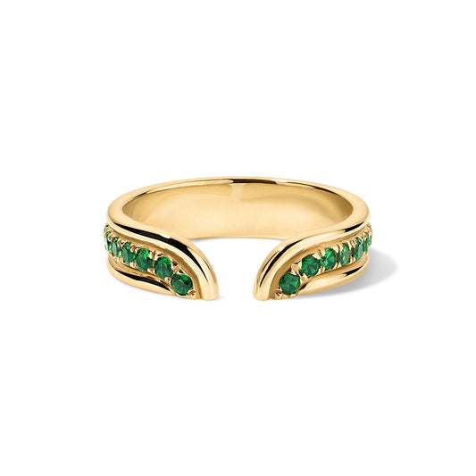 Klein Ring -Tsavorite Gradient