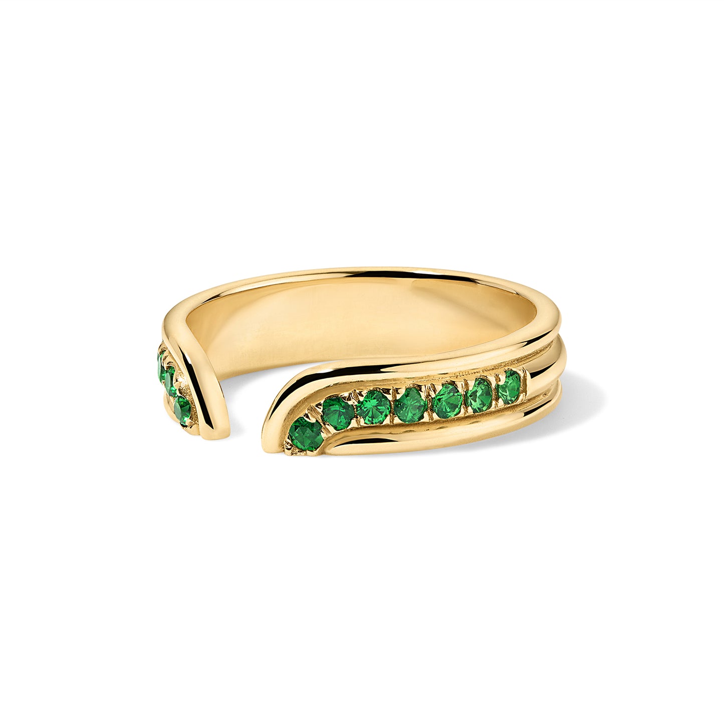 Klein Ring -Tsavorite Gradient