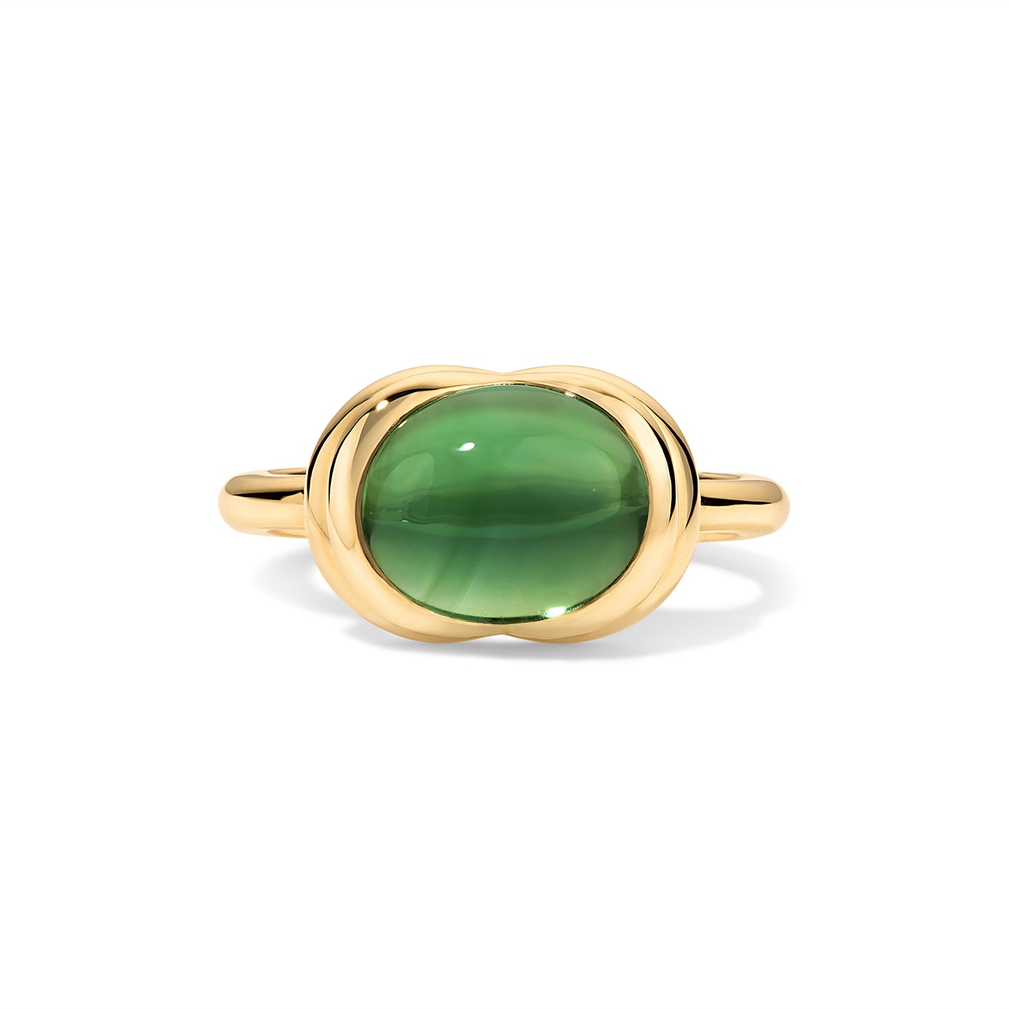Alba Ring- Green Tourmaline