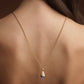 Orla Pendant - Blue Chalcedony