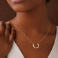 Diamond Mini Arc Necklace