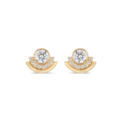 Diamond Arc Studs