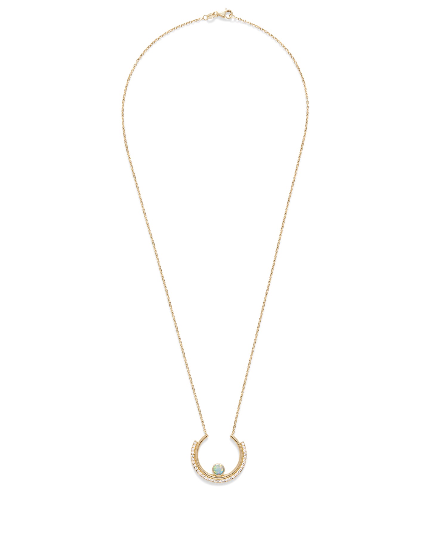 Opal Arc Necklace