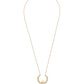 Gold Arc Necklace