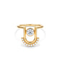 Gold Arc Ring